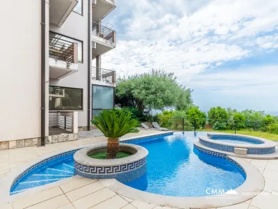 Seoce, Budva'da 57 m² Daire + 45 m² Teras